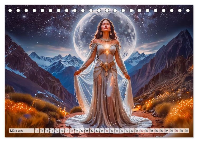 Produktbild: Inka-Mythologie - G&ouml;tter, Helden und Monster (Tischkalender 2026 DIN A5 quer), CALVENDO Monatskalender