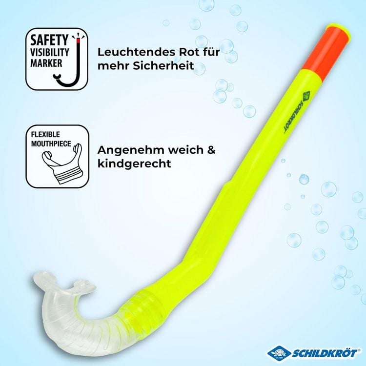 Produktbild: Schildkr&ouml;t 940015 - TOKU Junior Schnorchel Set, 2-teilig, ab 4 Jahren