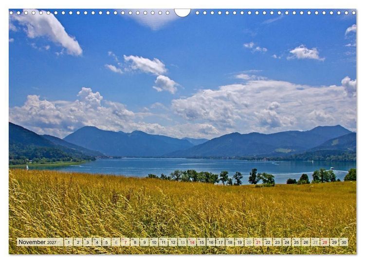 Produktbild: Kurort Bad Wiessee (Wandkalender 2027 DIN A3 quer), CALVENDO Monatskalender