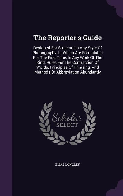 Produktbild: The Reporter's Guide