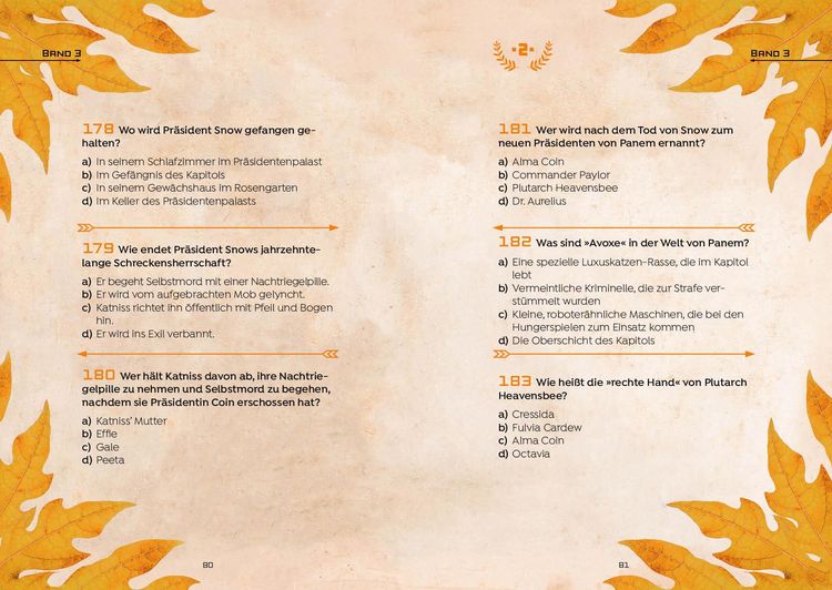 Produktbild: Das inoffizielle Quiz f&uuml;r Tribute von Panem-Fans