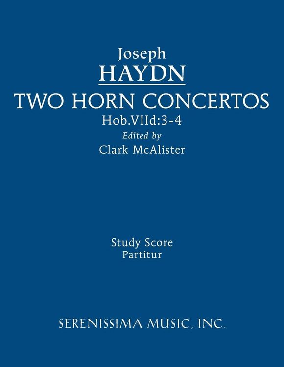 Produktbild: Two Horn Concertos