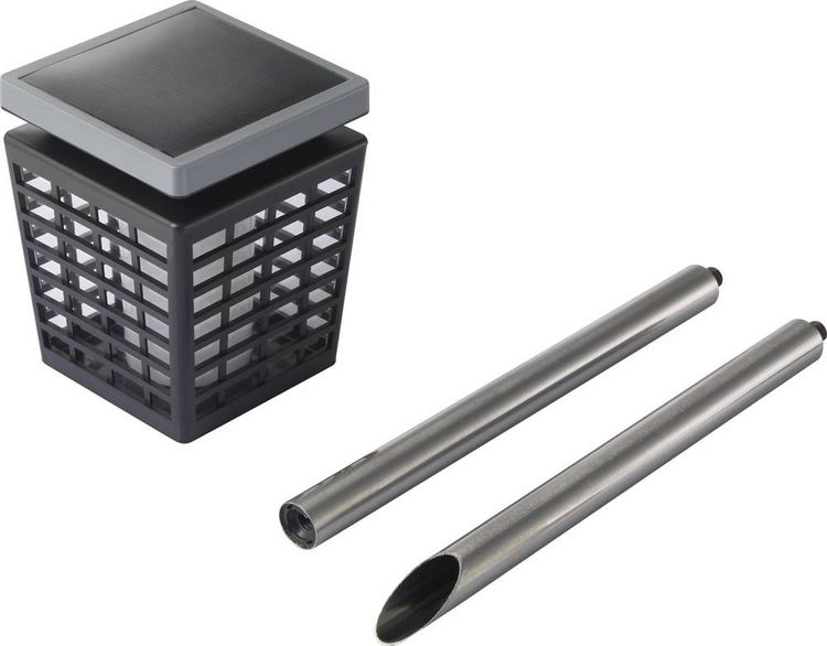 Produktbild: Sygonix SY-4677496 LED-Gartenleuchte SMD LED LED fest eingebaut 4.95W Dunkelgrau