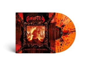 Produktbild: Aggressive Measures(Orange Black/Red Splatter LP)