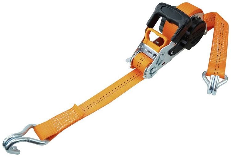 Produktbild: Petex 43197235 Spanngurt Zugkraft LC Niederzurren (einzeln/direkt)=1000 daN (L x B x H) 5 m x 3.5 cm x 11 cm Ratsche EN 12195-2