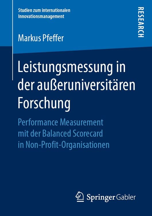 Produktbild: Leistungsmessung in der au&szlig;eruniversit&auml;ren Forschung