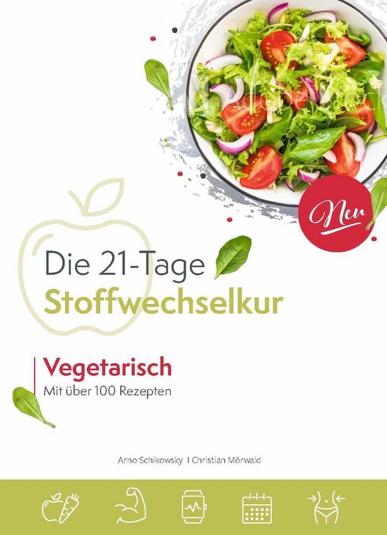 Produktbild: Die vegetarische 21-Tage Stoffwechselkur