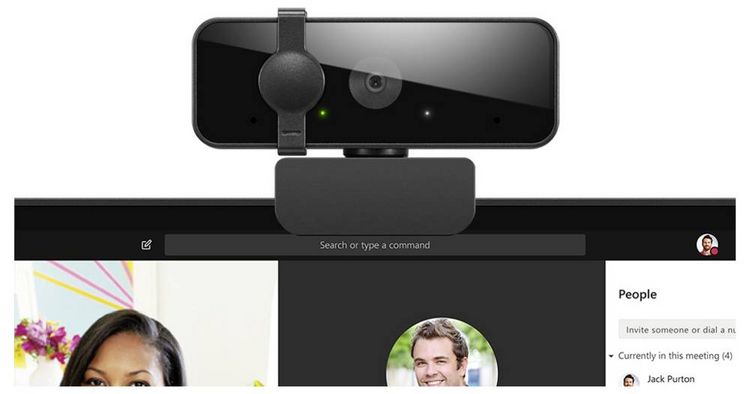Produktbild: Lenovo Essential FHD Webcam Gen 2 Webcam 1920 x 1080 Pixel