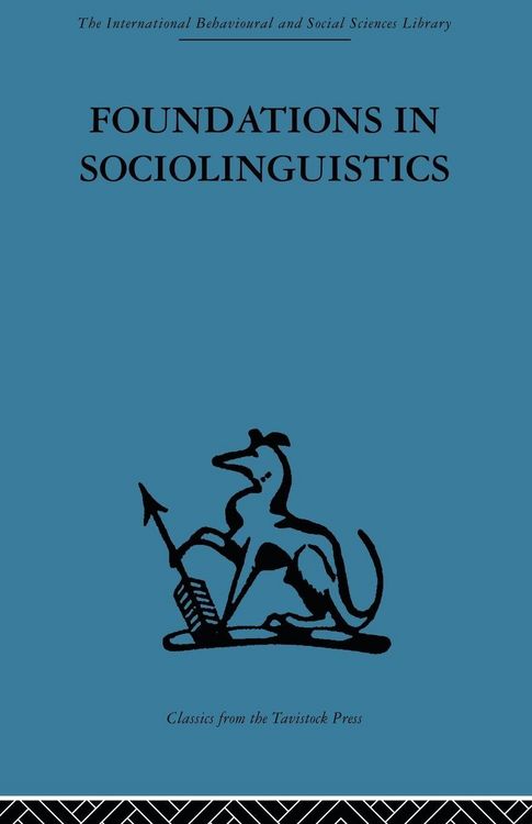 Produktbild: Foundations in Sociolinguistics