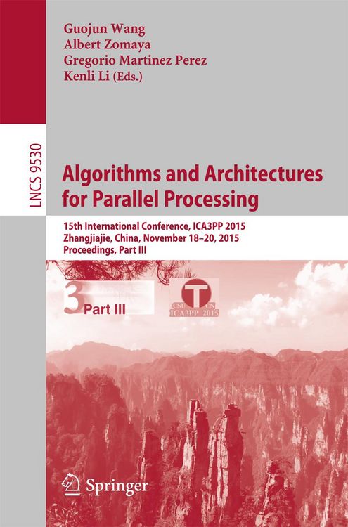 Produktbild: Algorithms and Architectures for Parallel Processing