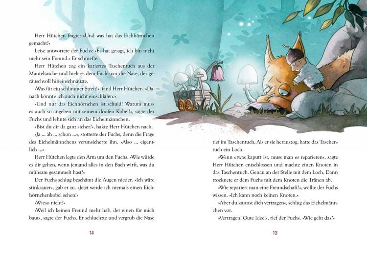 Produktbild: Herr H&uuml;tchen sagt Gute Nacht - Einschlaf-Geschichten aus dem Wald (Band 1)