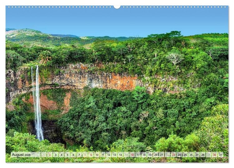 Produktbild: Mauritius - Perle im Indischen Ozean (hochwertiger Premium Wandkalender 2026 DIN A2 quer), Kunstdruck in Hochglanz
