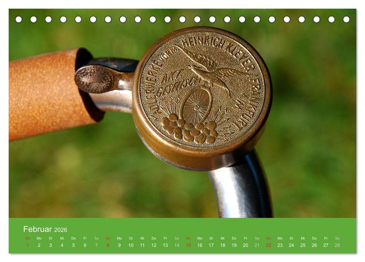 Produktbild: 1937 ADLER Fahrrad (Tischkalender 2026 DIN A5 quer), CALVENDO Monatskalender