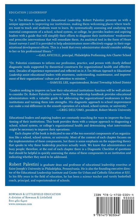 Produktbild: Ten-Minute Approach to Educational Leadership