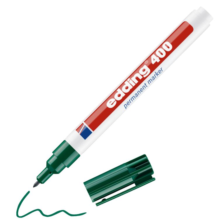 Produktbild: edding 400 Permanentmarker gr&uuml;n