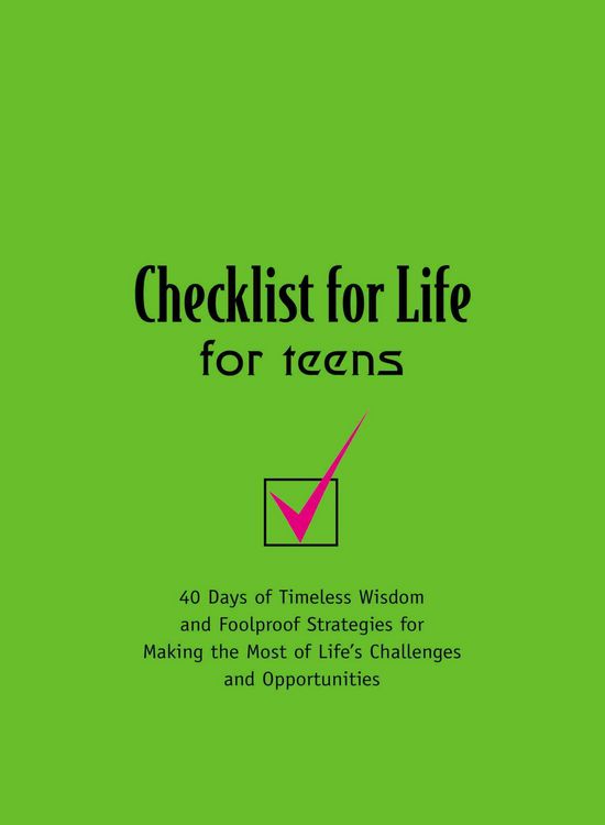 Produktbild: The Checklist for Life for Teens