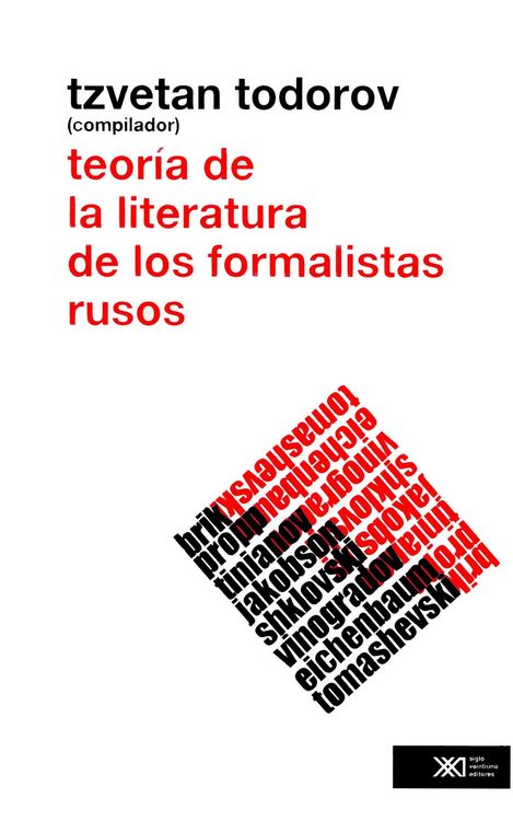 Produktbild: Teor&iacute;a de la literatura de los formalistas rusos