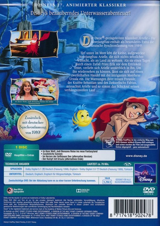 Produktbild: Arielle die Meerjungfrau - Disney Classics 27