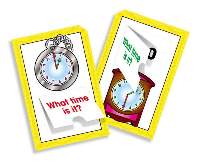 Produktbild: Telling Time! Flip-open Flash Cards