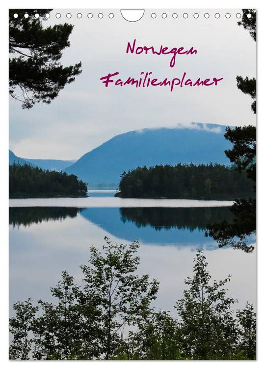 Produktbild: Familienplaner Norwegen (Wandkalender 2026 DIN A4 hoch), CALVENDO Monatskalender
