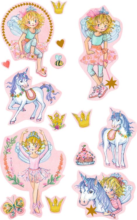 Produktbild: Stickerrolle - Prinzessin Lillifee