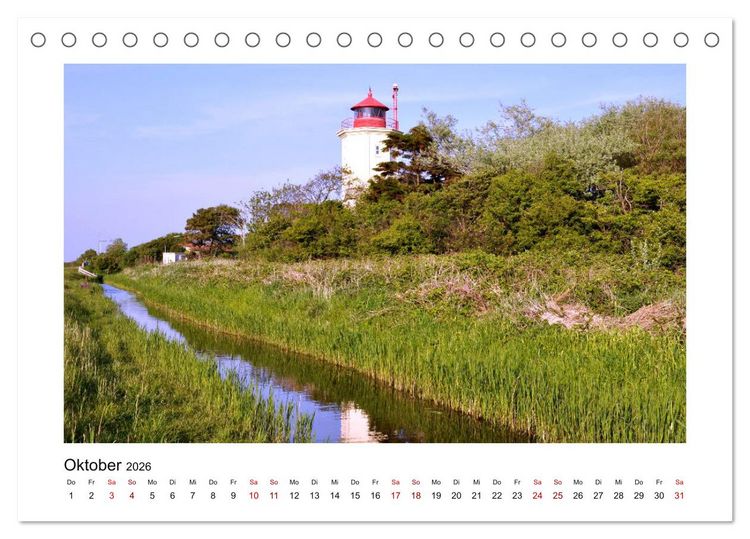 Produktbild: Fehmarn - Bewegende Momente (Tischkalender 2026 DIN A5 quer), CALVENDO Monatskalender