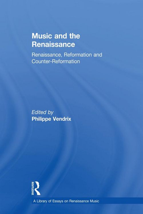 Produktbild: Music and the Renaissance
