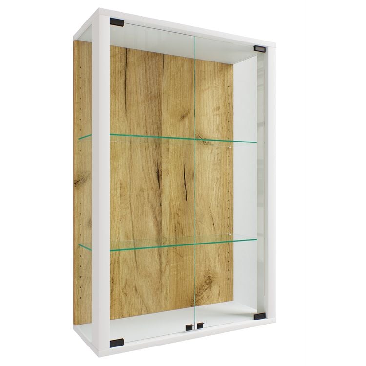 Produktbild: Wandvitrine H&auml;ngevitrine Glasvitrine Glas Udina M