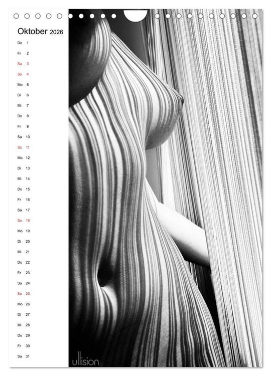 Produktbild: Akt abstrakt (Wandkalender 2026 DIN A4 hoch), CALVENDO Monatskalender