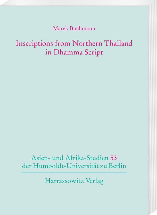Produktbild: Inscriptions from Northern Thailand in Dhamma Script