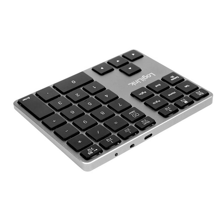 Produktbild: LogiLink ID0187 Bluetooth&reg; Nummernblock Silber