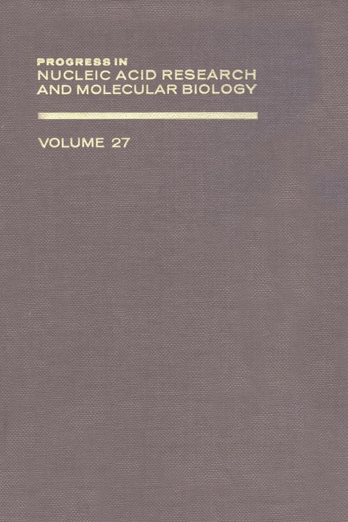 Produktbild: Progress in Nucleic Acid Research and Molecular Biology