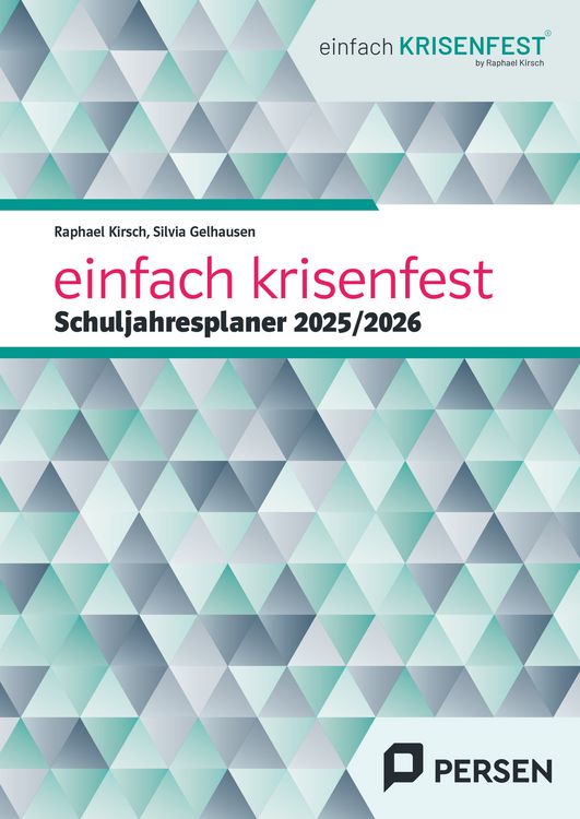 Produktbild: einfach krisenfest - Schuljahresplaner 2025/2026