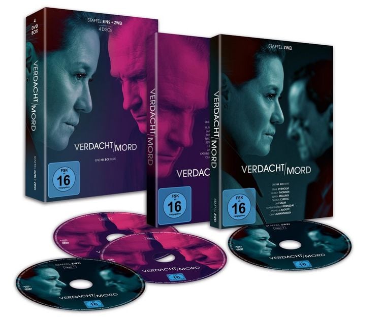 Produktbild: Verdacht/Mord Staffel 1+2 [4 DVDs]
