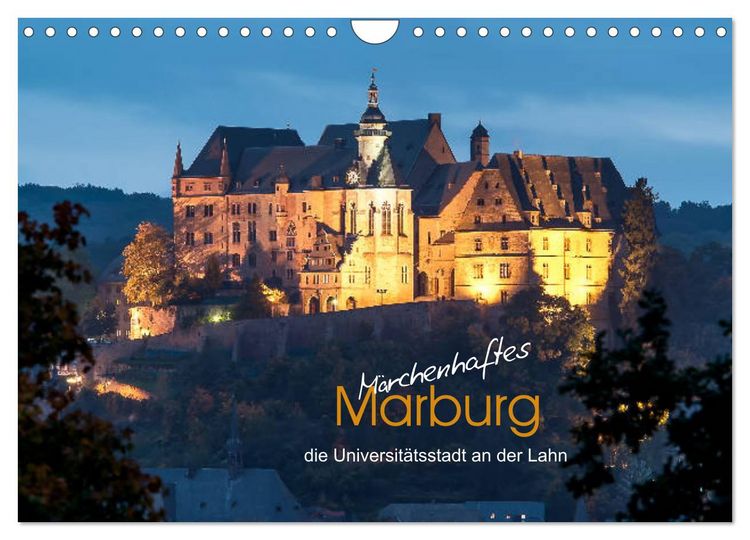 Produktbild: M&auml;rchenhaftes Marburg (Wandkalender 2026 DIN A4 quer), CALVENDO Monatskalender