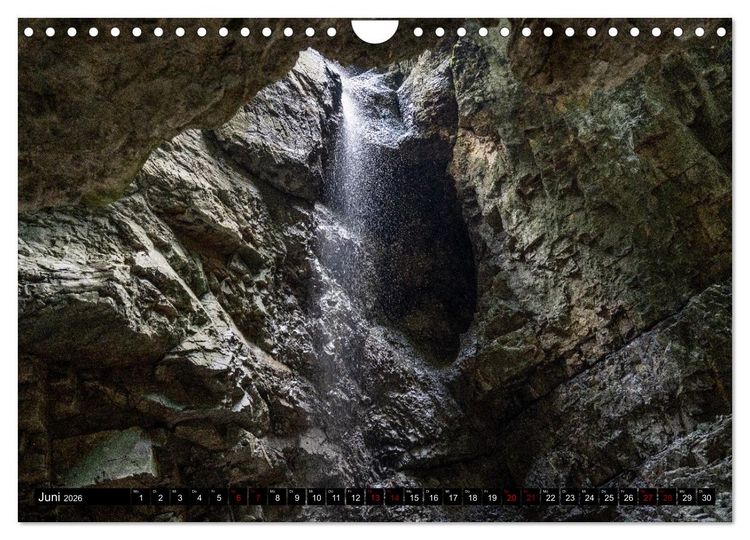 Produktbild: Breitachklamm im Wandel der Jahreszeiten (Wandkalender 2026 DIN A4 quer), CALVENDO Monatskalender