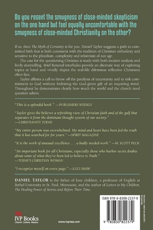 Produktbild: The Myth of Certainty