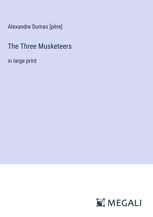 Produktbild: The Three Musketeers
