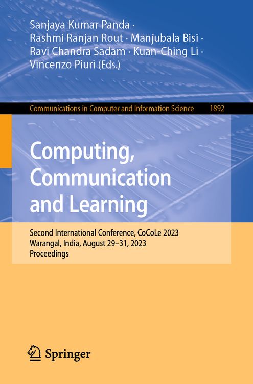 Produktbild: Computing, Communication and Learning
