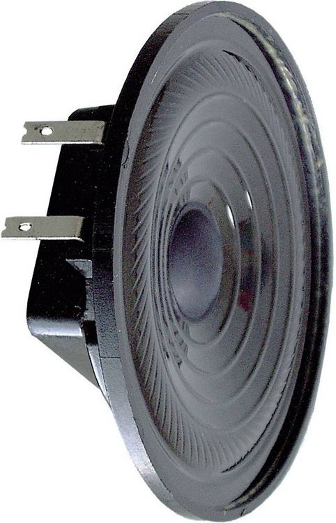 Produktbild: Visaton K 64 WP - 8 Ohm 2.5 Zoll 6.4cm Kleinlautsprecher 2W 8Ω Schwarz Kunststoff-Membran
