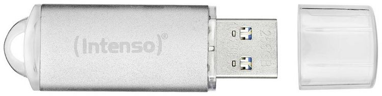 Produktbild: Intenso Jet Line USB-Stick 64GB Silber 3541490 USB-A (USB 3.2 Gen 1)
