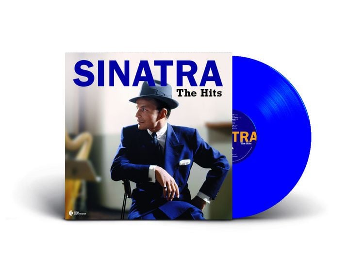 Produktbild: Sinatra-The Hits, 1 Schallplatte (Blue Vinyl)
