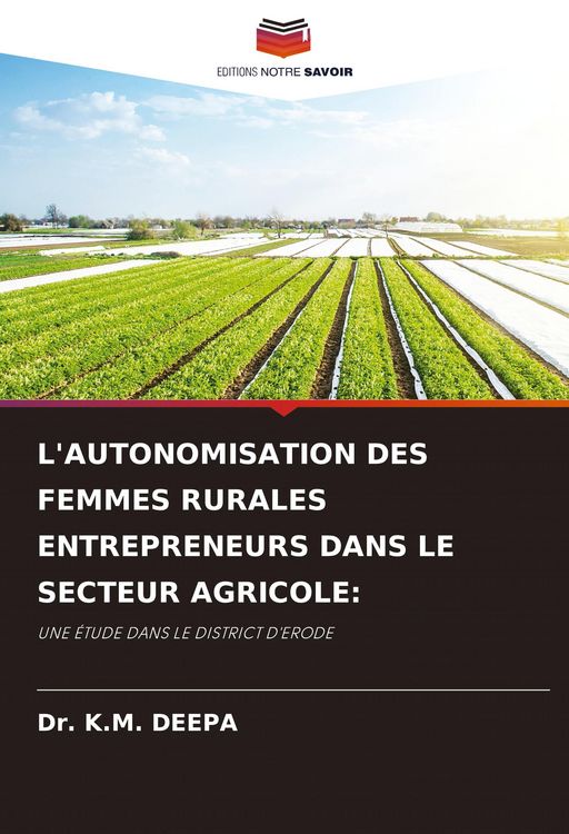 Produktbild: L'autonomisation des Femmes Rurales Entrepreneurs Dans Le Secteur Agricole: