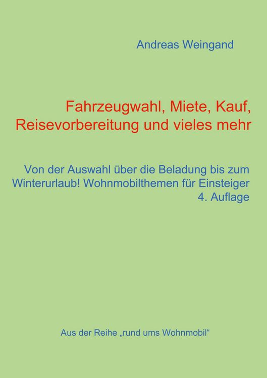 Produktbild: Fahrzeugwahl, Miete, Kauf, Reisevorbereitung und vieles mehr