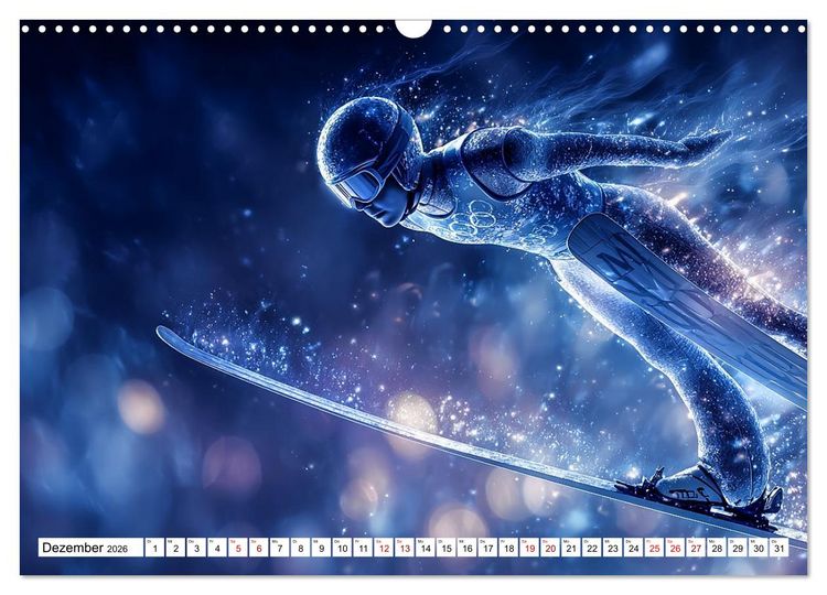 Produktbild: Olympische Sportarten (Wandkalender 2026 DIN A3 quer), CALVENDO Monatskalender