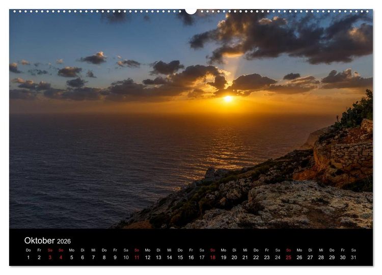 Produktbild: Lichtblicke aus Europa (hochwertiger Premium Wandkalender 2026 DIN A2 quer), Kunstdruck in Hochglanz