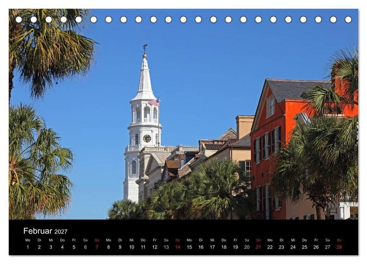Produktbild: S&uuml;dosten der USA (Tischkalender 2027 DIN A5 quer), CALVENDO Monatskalender