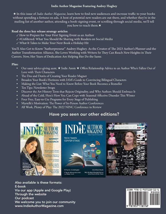 Produktbild: Indie Author Magazine Featuring Audrey Hughey