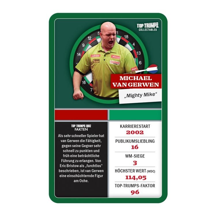Produktbild: Top Trumps Collectables Darts