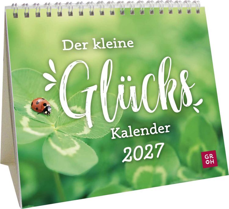Produktbild: Mini-Kalender 2027: Der kleine Gl&uuml;ckskalender
